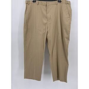 JOHN BLAIR Men's Tan Solid Short Dress Pant SZ 42S